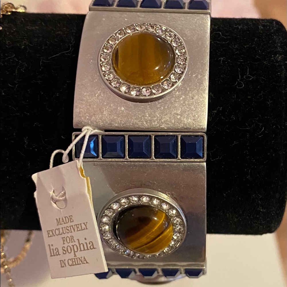 Lia Sophia Marina Tigers Eye Bracelet